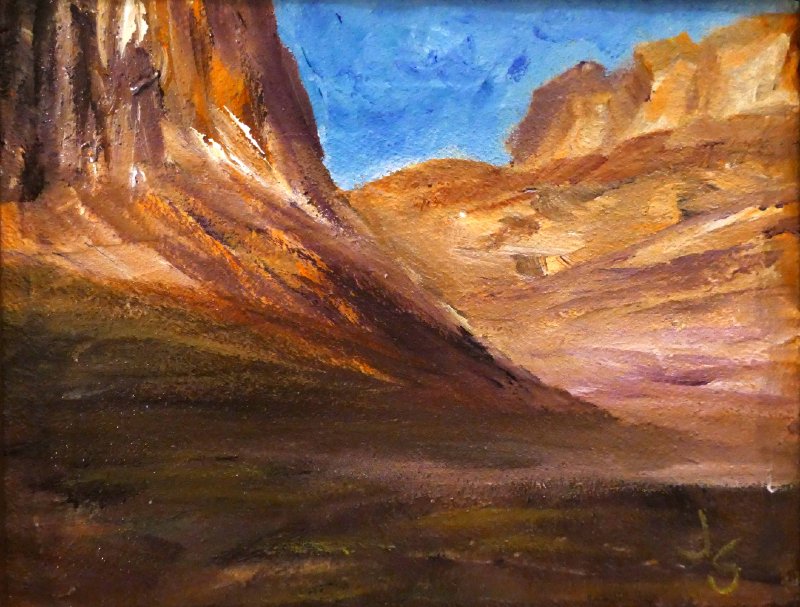 Antelope Canyon 8x10 Textured Acrylic.JPG