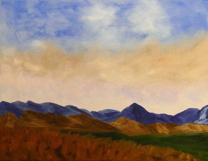 Late Afternoon-Cody Wyoming 16x20 Oil.JPG